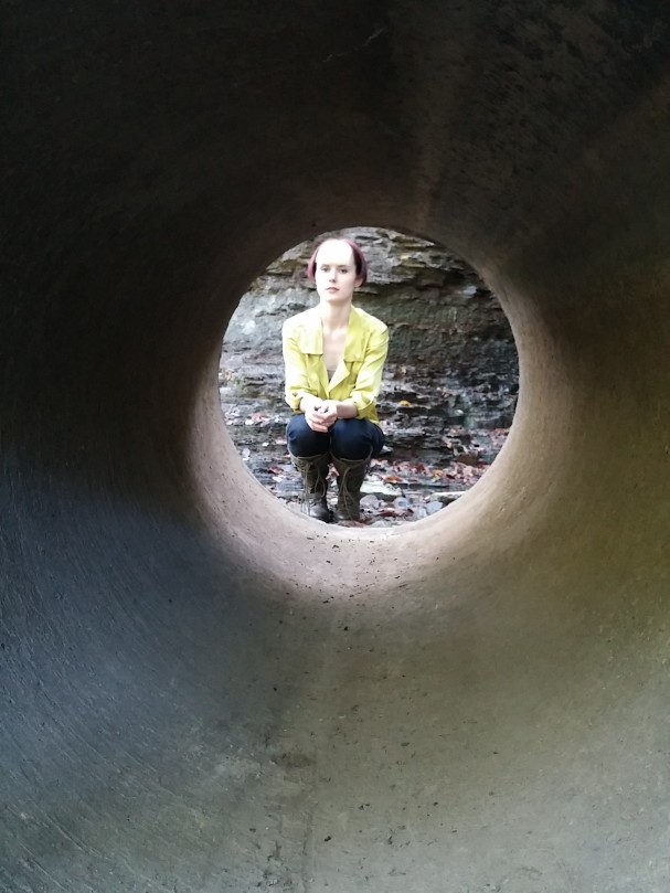 I wish I could fit in this pipe!