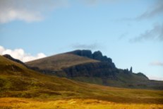 Same meadow, but you can see The Old Man of Storr in the back!!